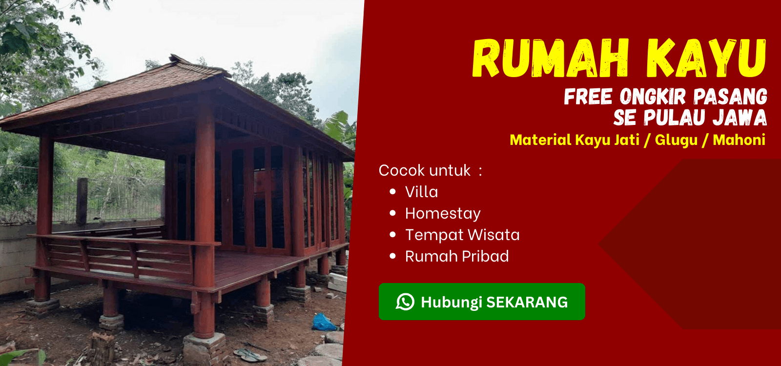 Rumah Kayu GazeboKayu 02