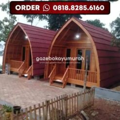 Rumah Kayu Lumbung 4x6 Meter